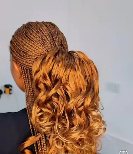 Knotless Braids by D-Love Hair Braiding Center in Dracut MA